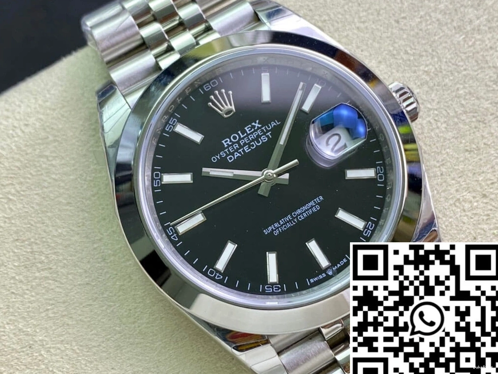 M126300-0012 Rolex EW Stainless Factory Steel Datejust 0319